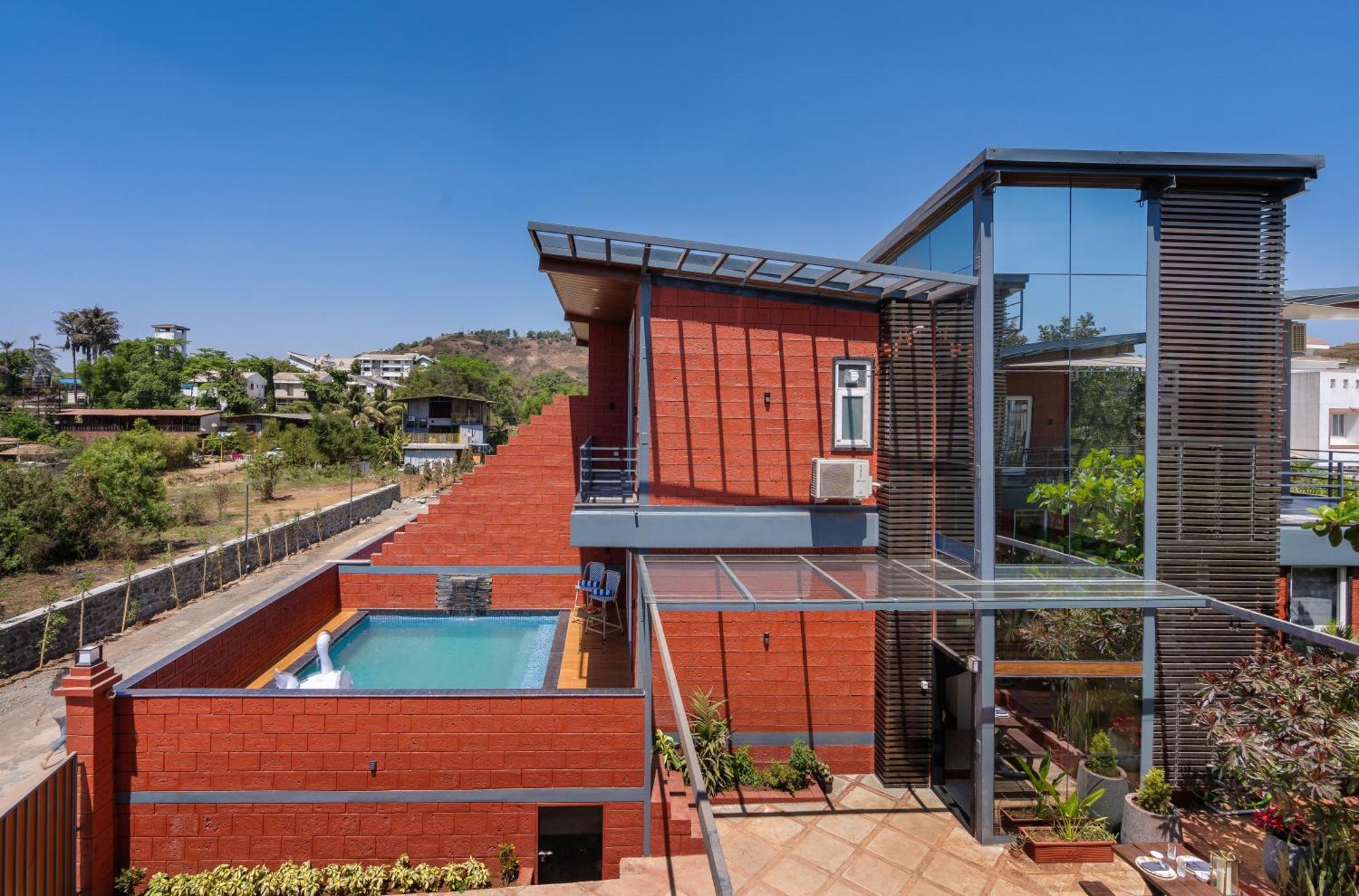 Saffronstays Calvin - 3 Bedroom Pool Villa In Lonavala Exterior photo